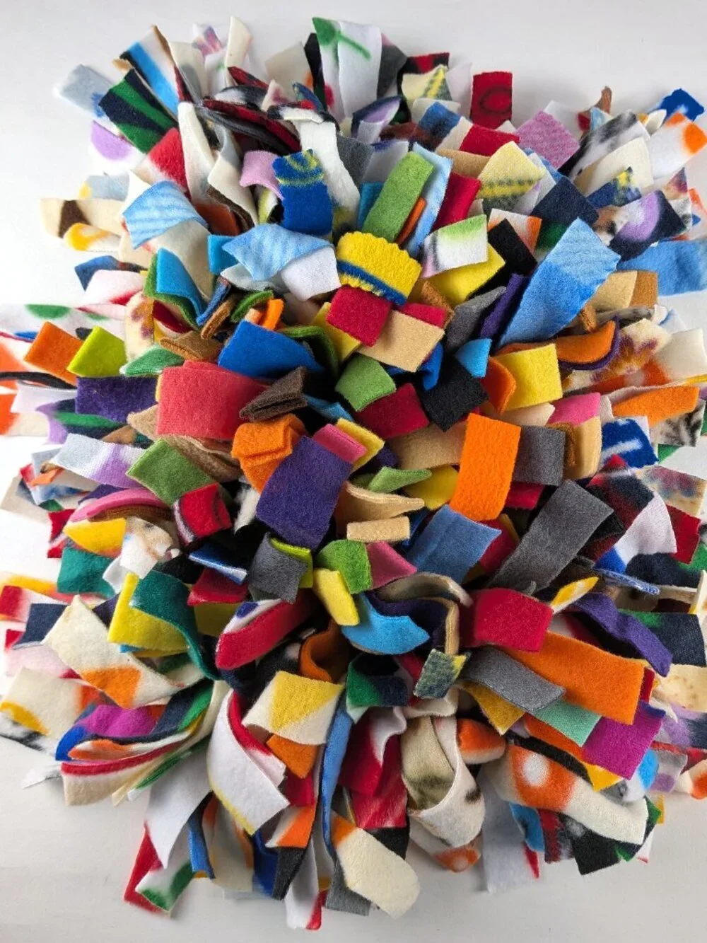 NEW Dog/Cat Snuffle Mat - Multicolor Scraps #58